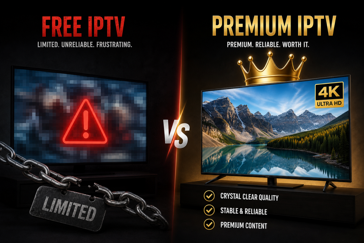 Free IPTV vs Paid IPTV Comparison 2026